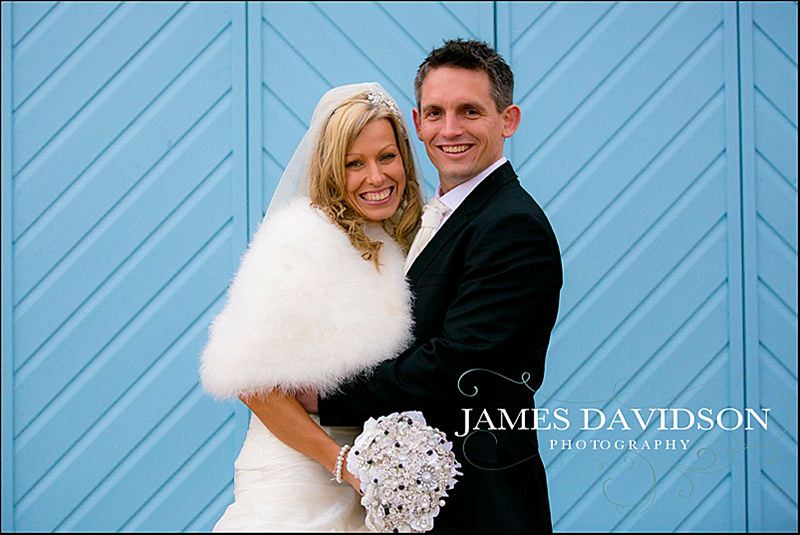 beach huts wedding photos