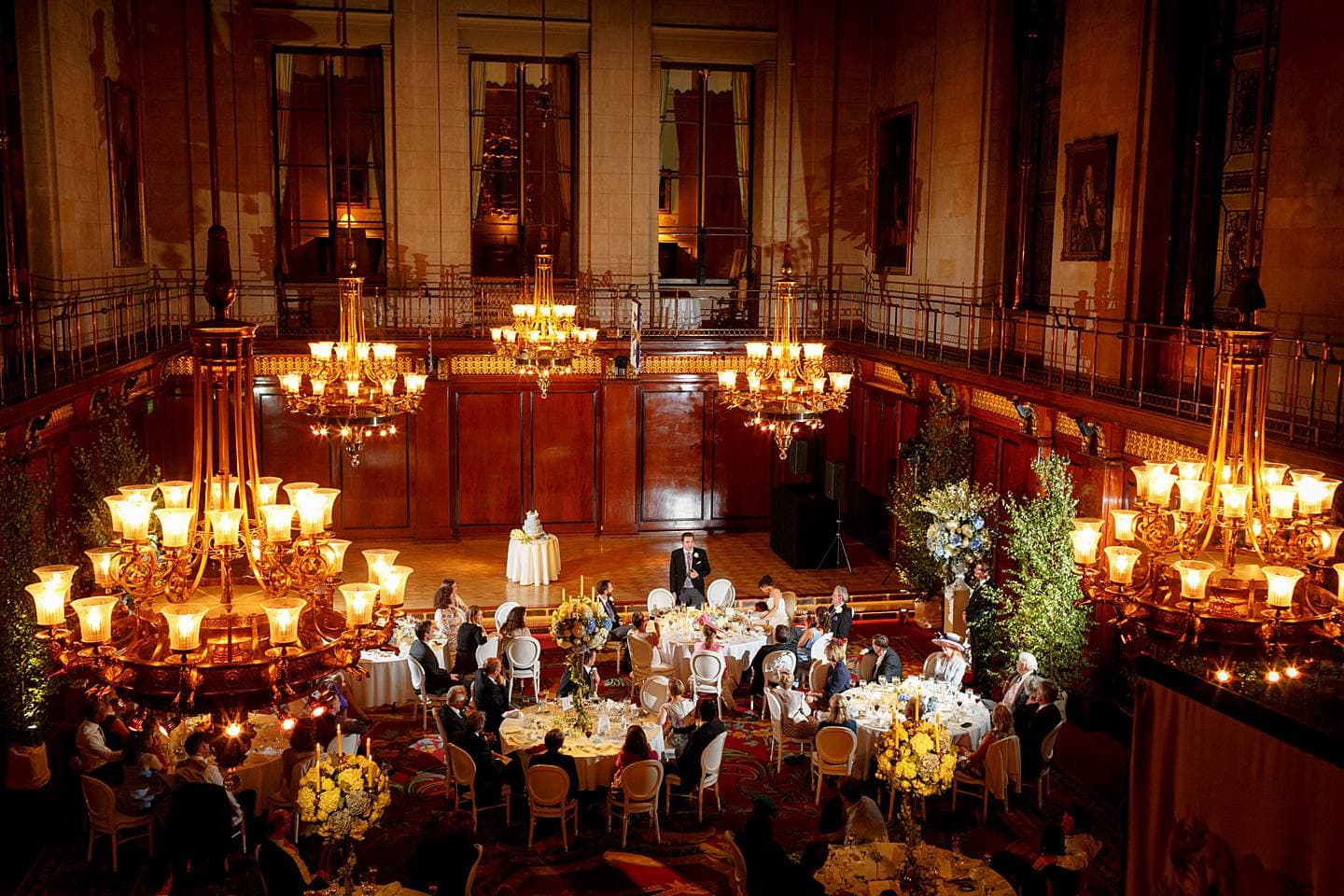 Merchant Taylors Hall wedding speeches