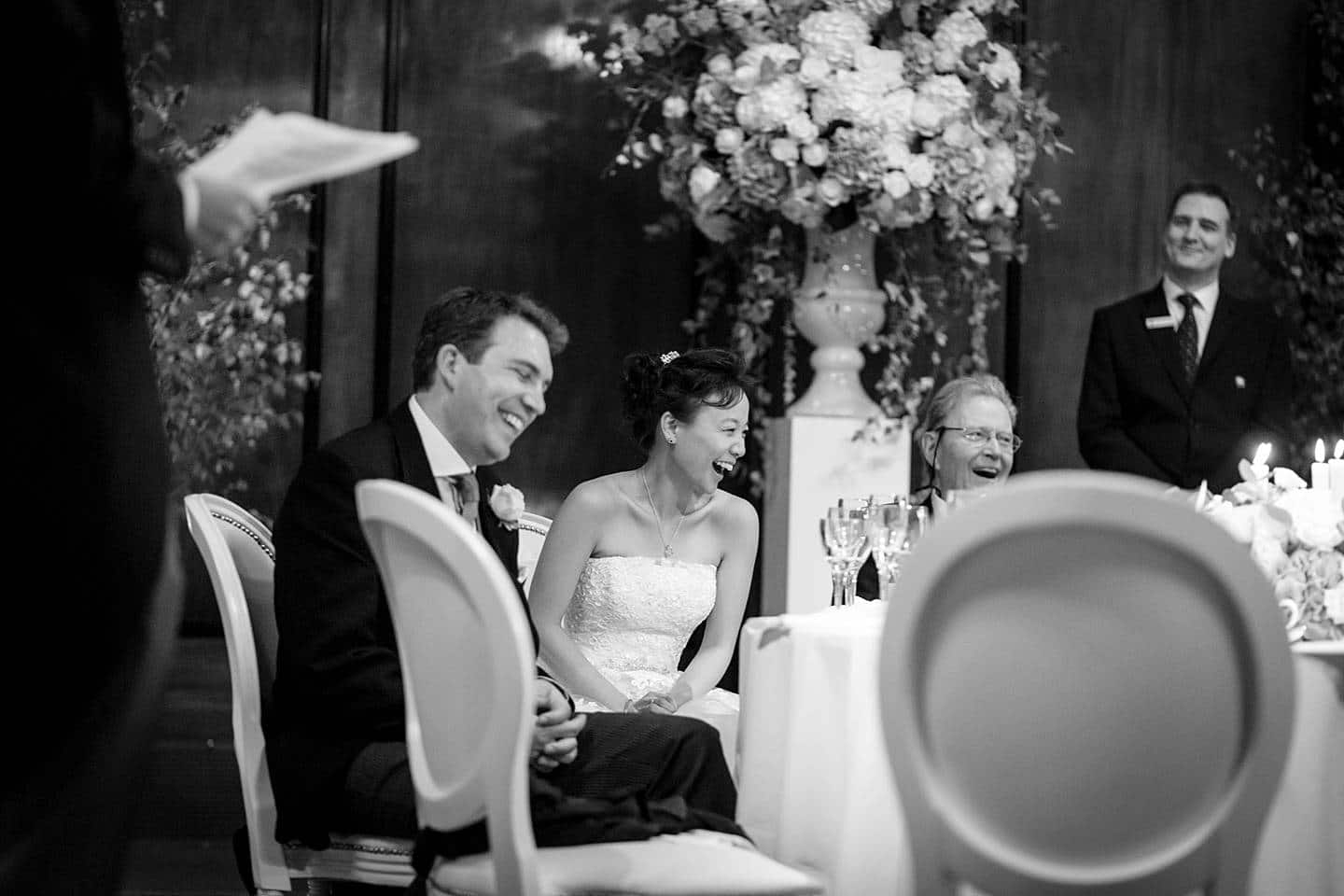 bride at Merchant Taylors Hall wedding