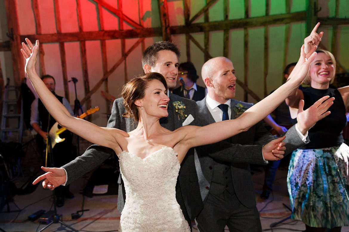 Alpheton Hall Barns winter wedding