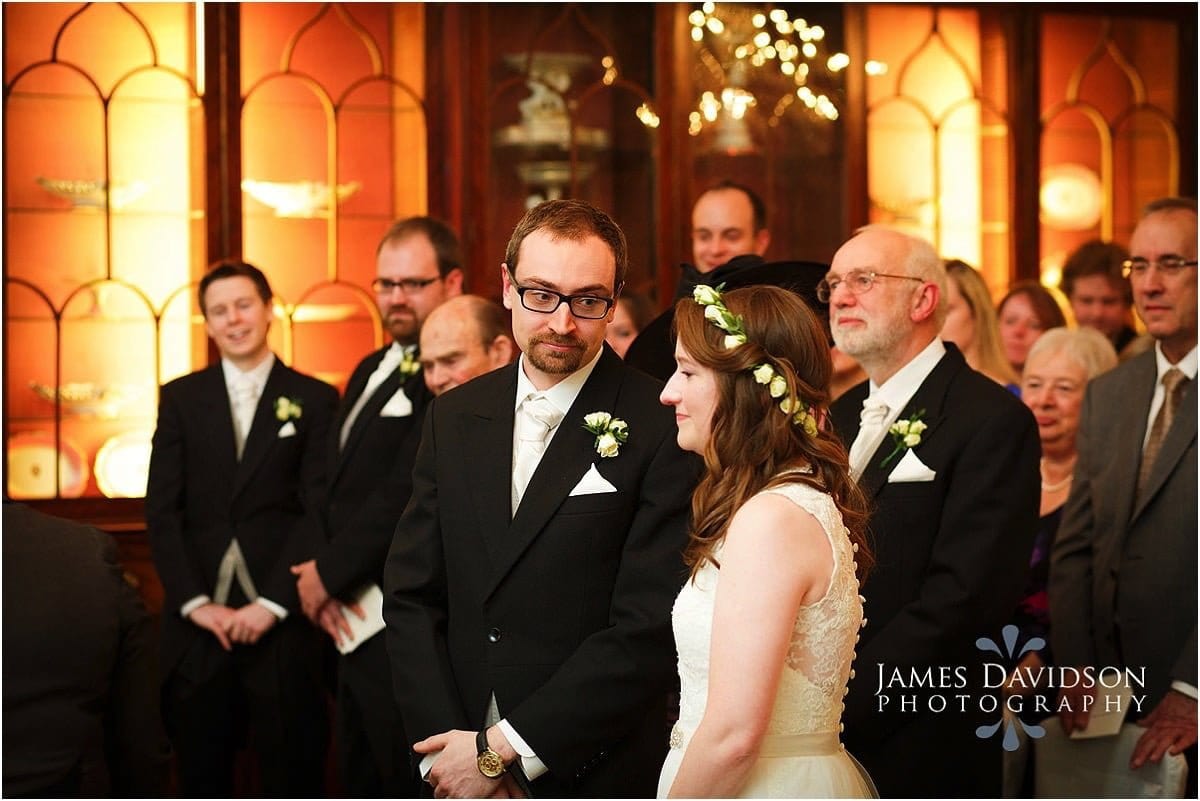 Merchant Taylors Hall winter wedding