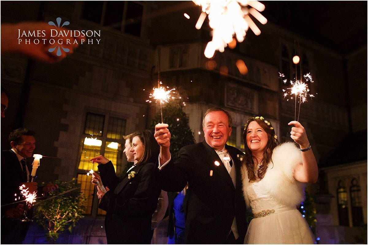 Merchant Taylors Hall winter wedding