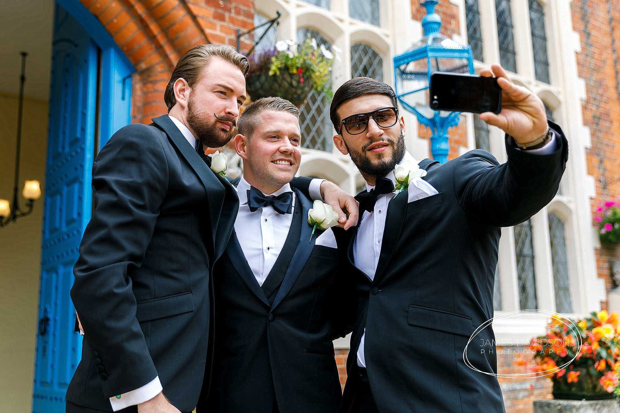 wedding selfie