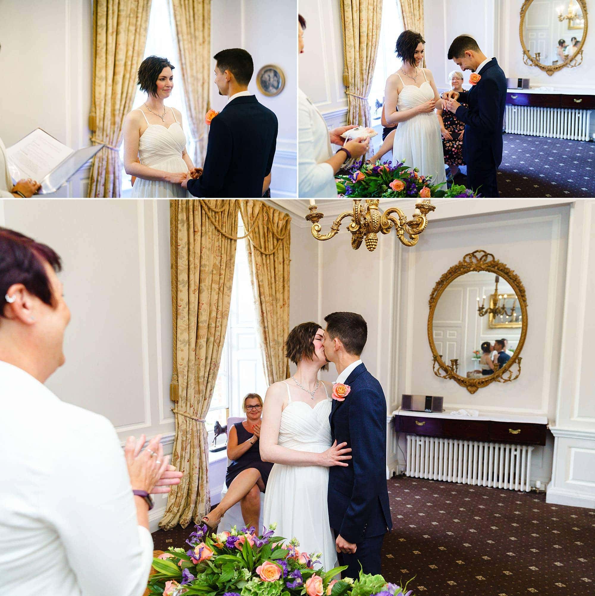 civil ceremony Hintlesham Hall