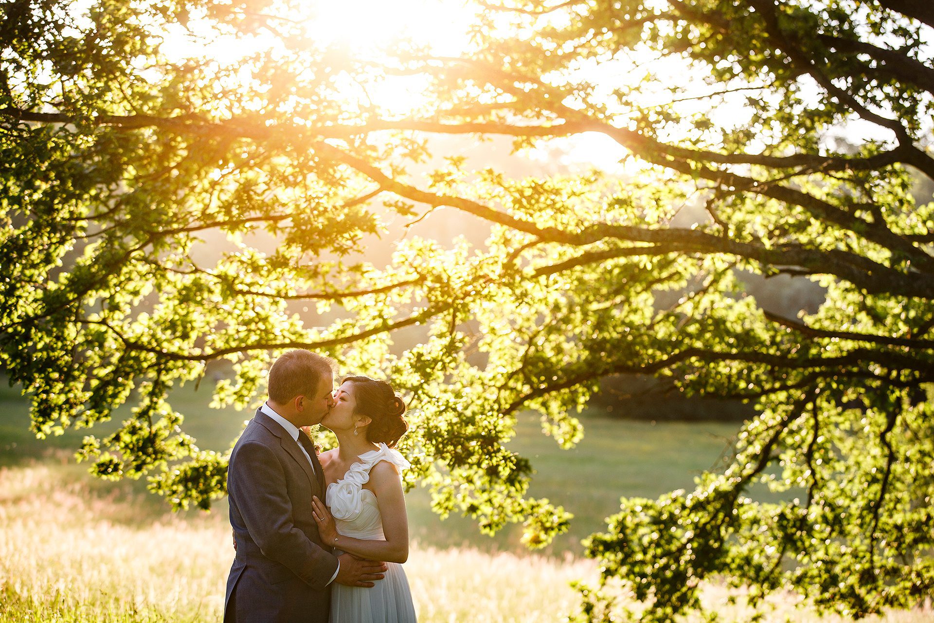 Botleys Mansion wedding photos of Min & Paul