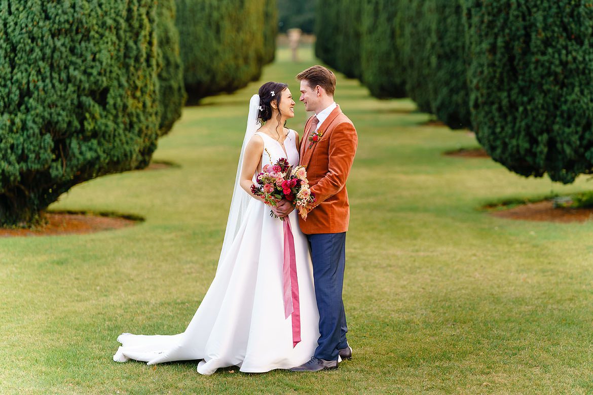 Autumn Glemham Hall wedding