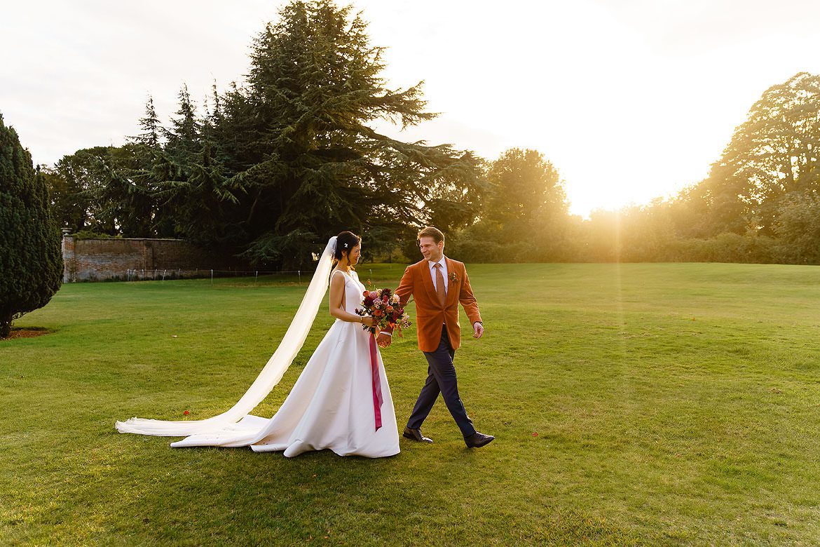 Autumn Glemham Hall wedding