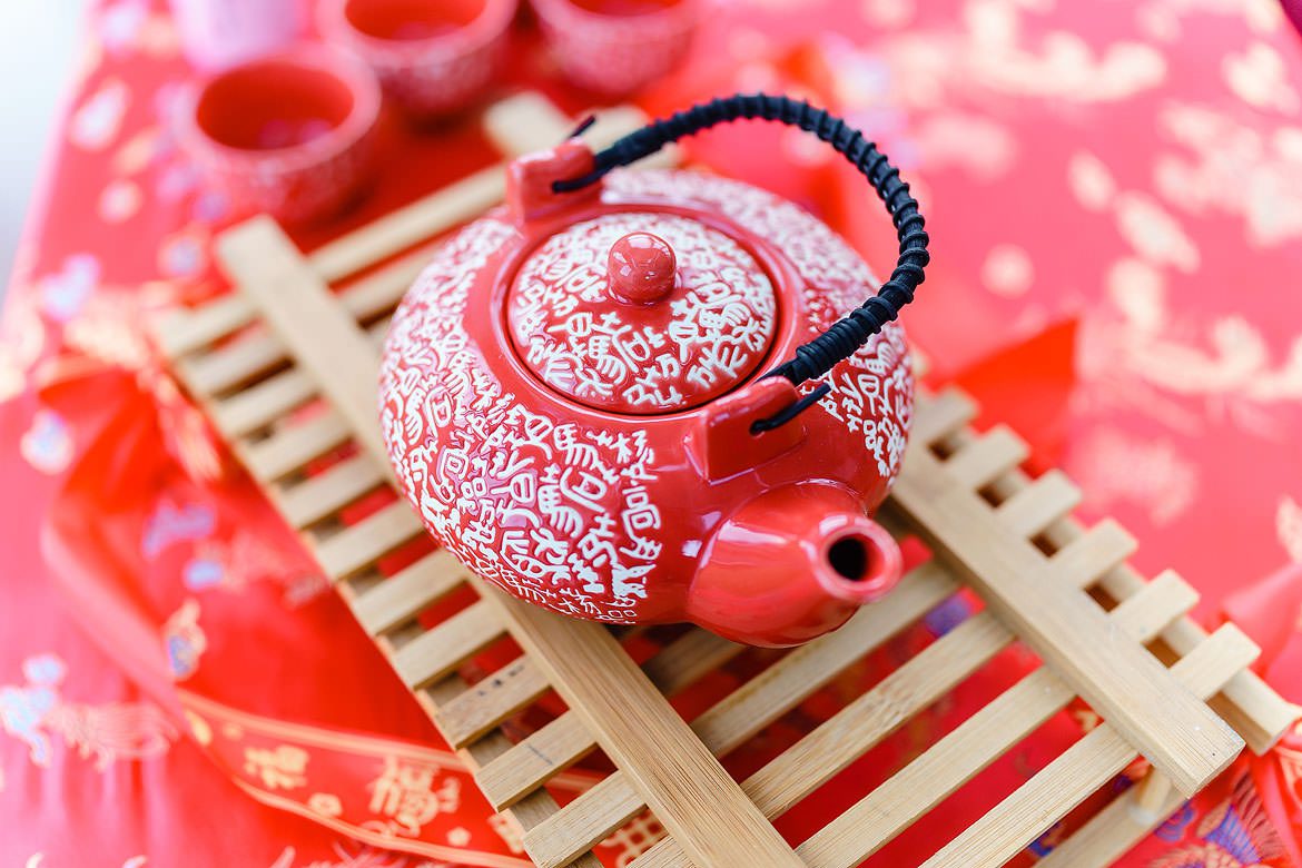 Chinese tea ceremony at Glemham Hall