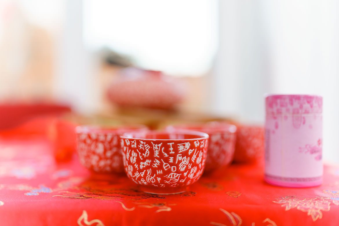 Chinese tea ceremony at Glemham Hall