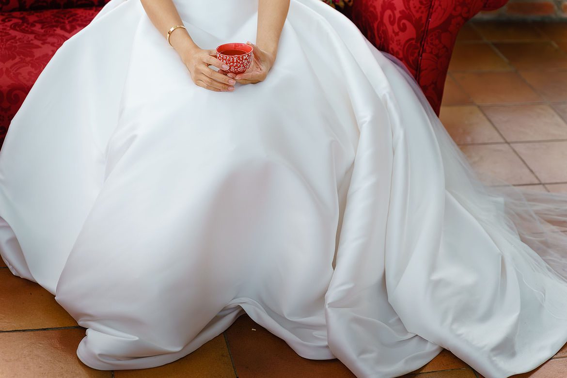 Chinese tea ceremony at Glemham Hall