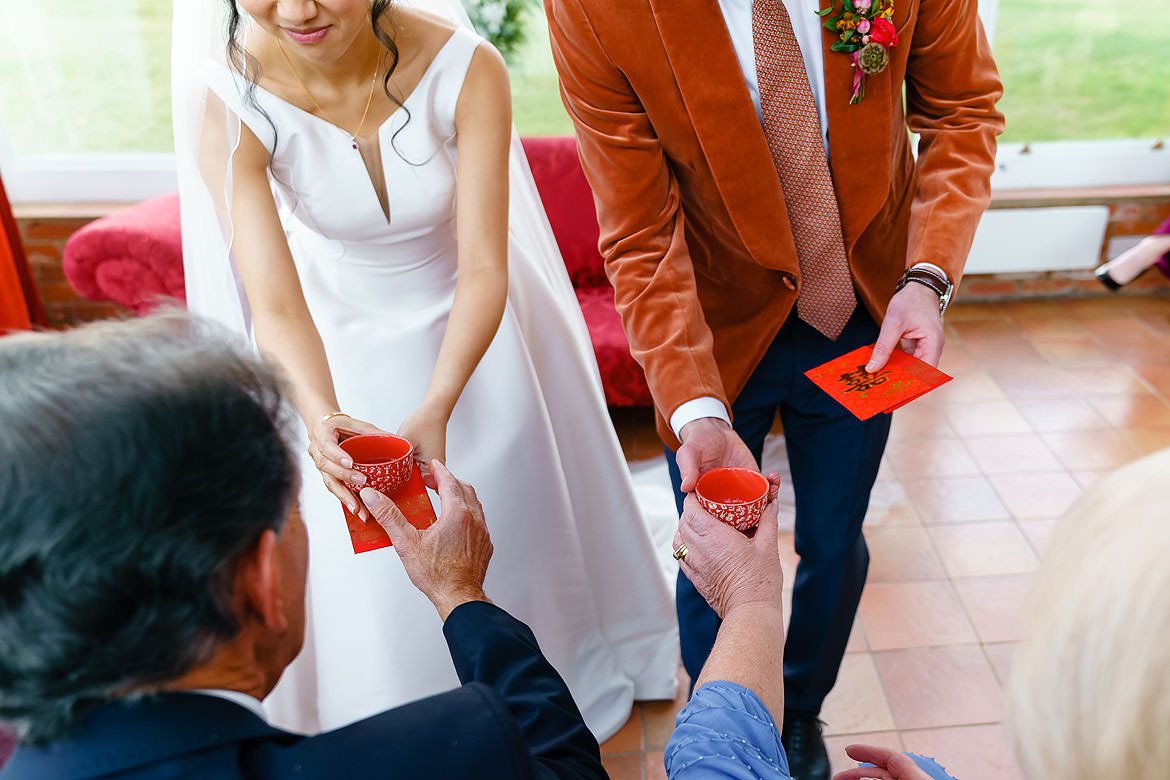 Chinese tea ceremony at Glemham Hall