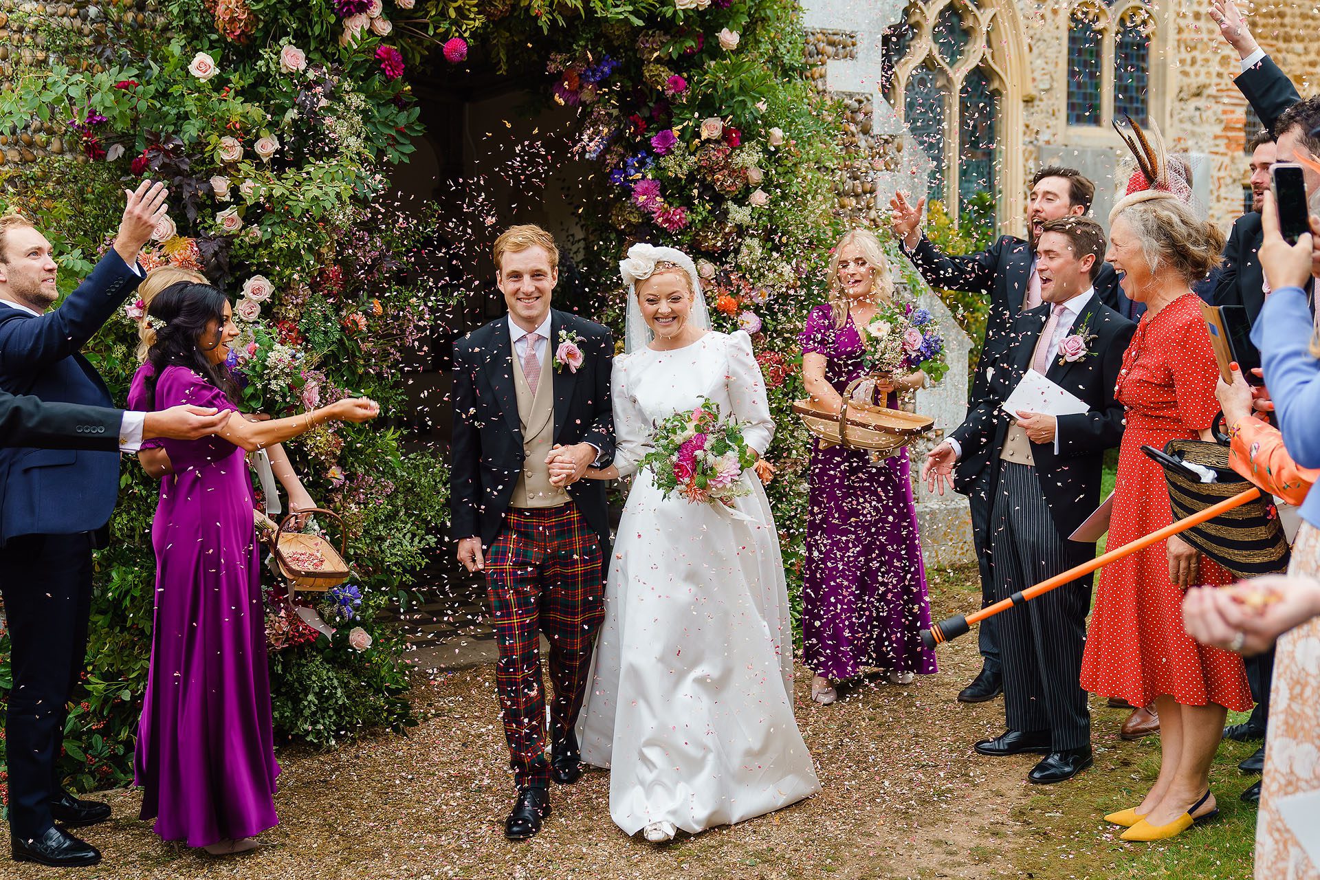 Lucy Vail wedding arch