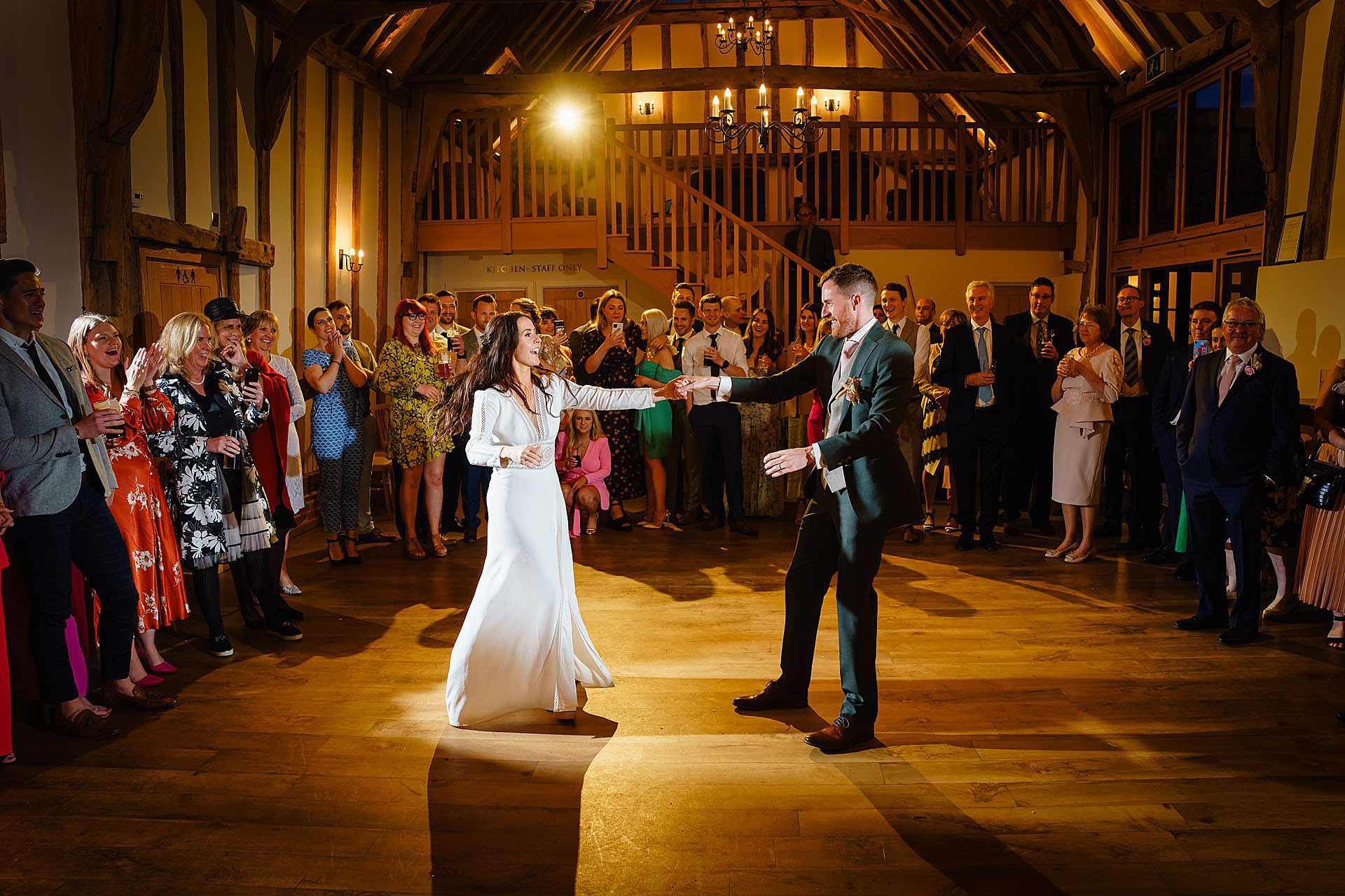 Bruisyard Hall spring wedding