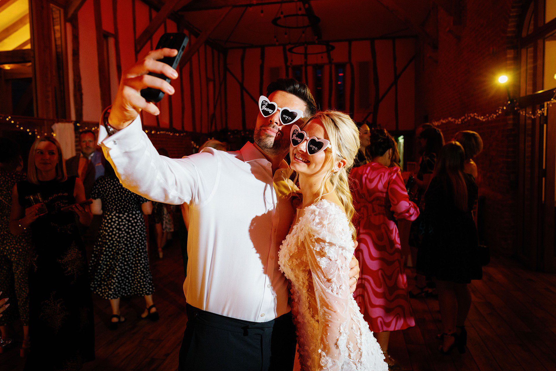 Bressingham Hall wedding couple