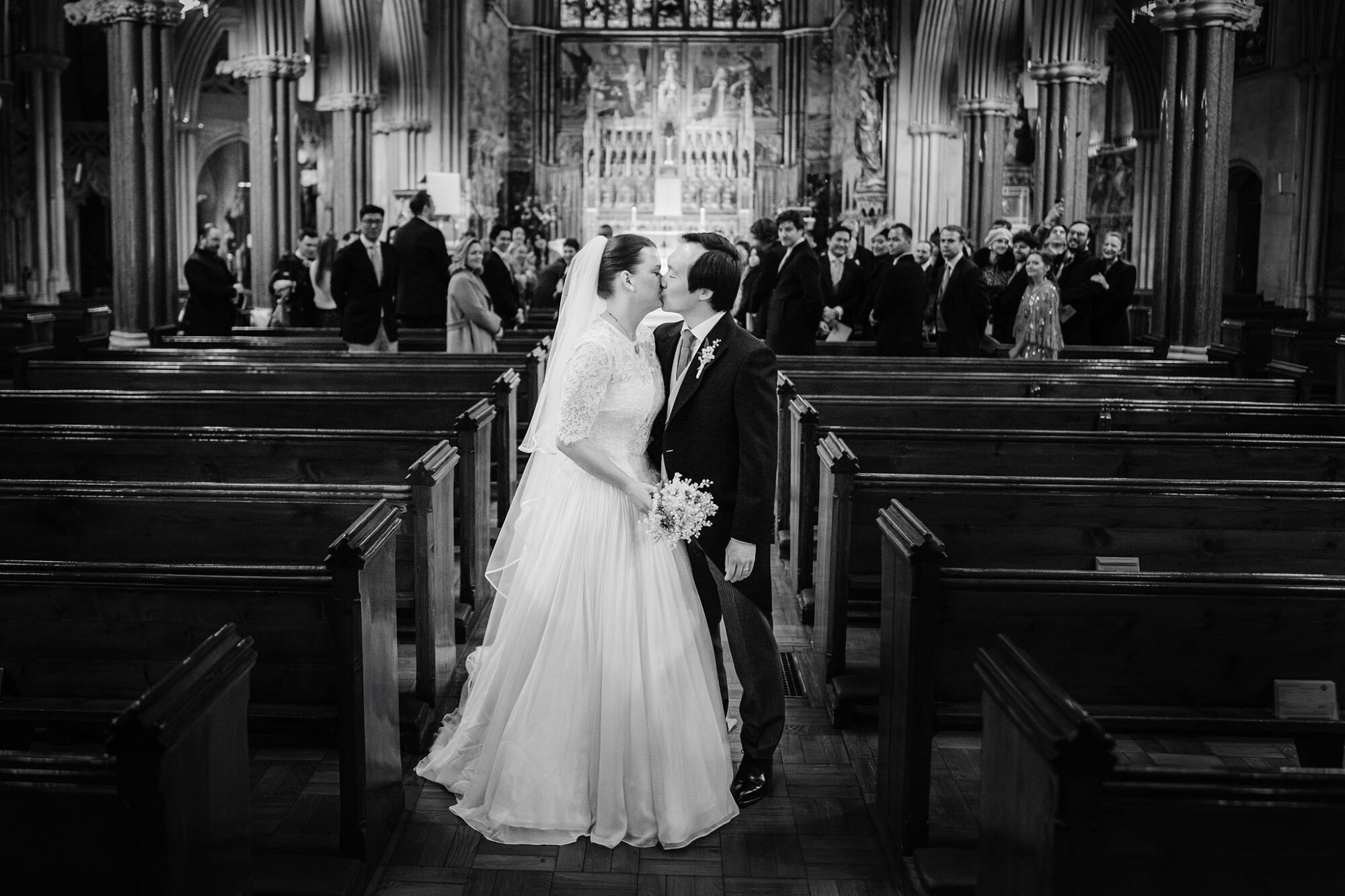 Farm Street Church wedding
